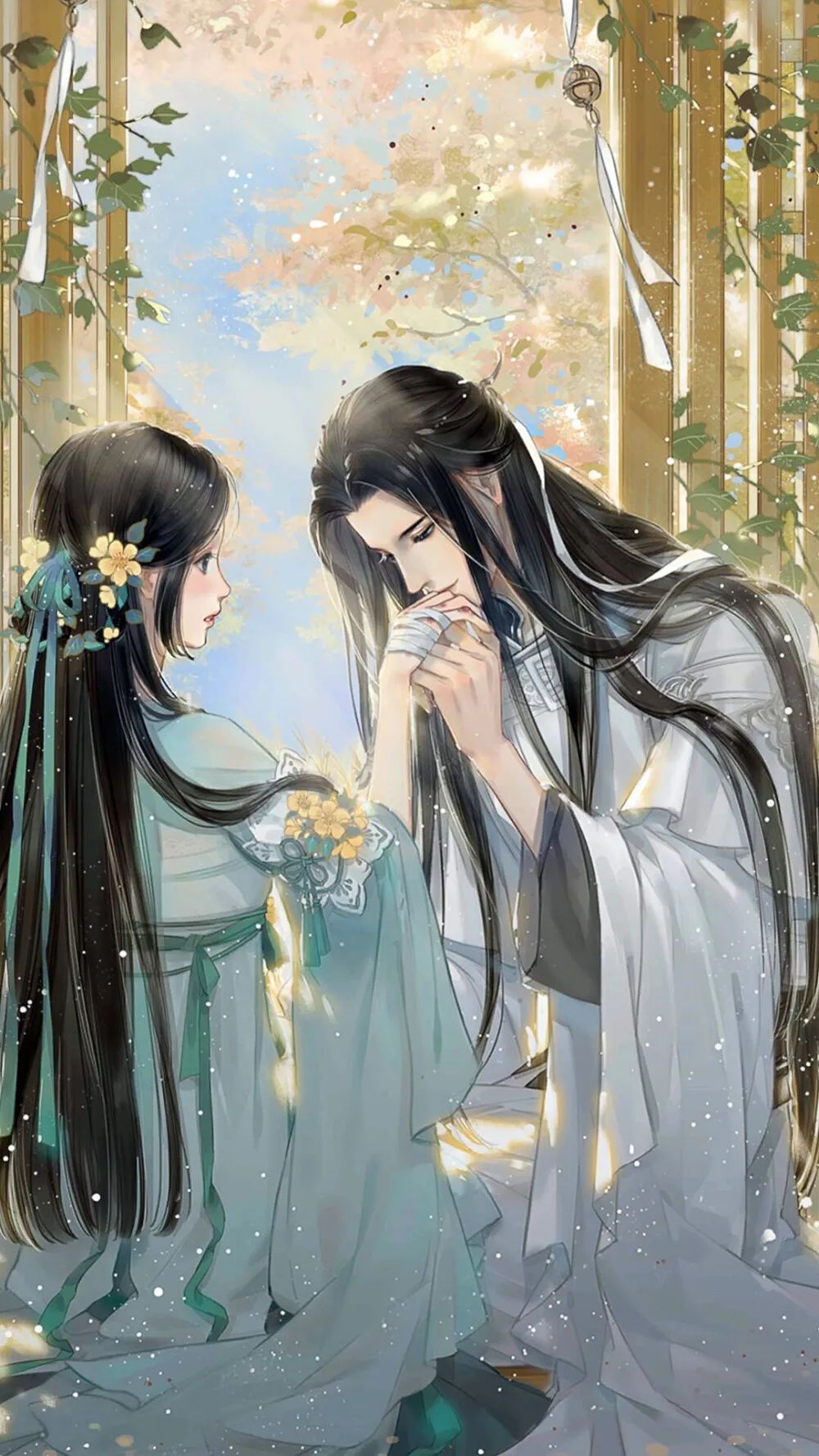 古风动漫女壁纸霸气绝美,古风手机壁纸高清全面屏