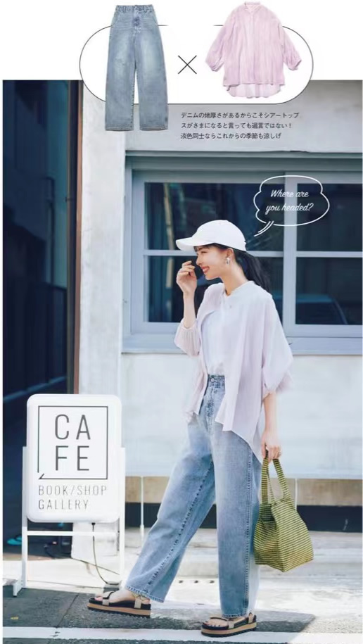 一条牛仔裤解决今夏所有搭配,这才是冬季牛仔裤的穿搭技巧