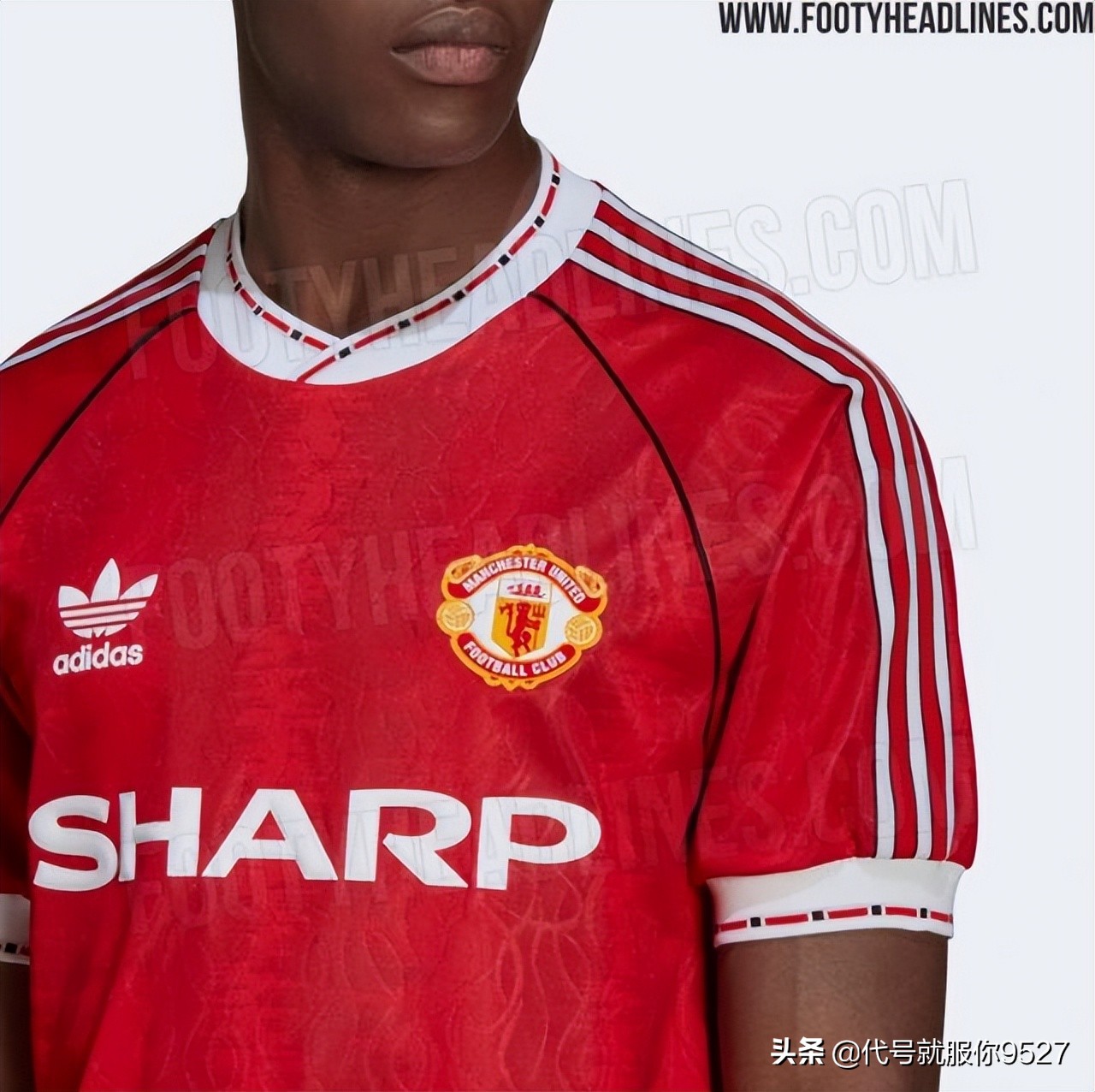 曼联2024-25赛季新球衣,曼联24-25赛季新款球衣曝光