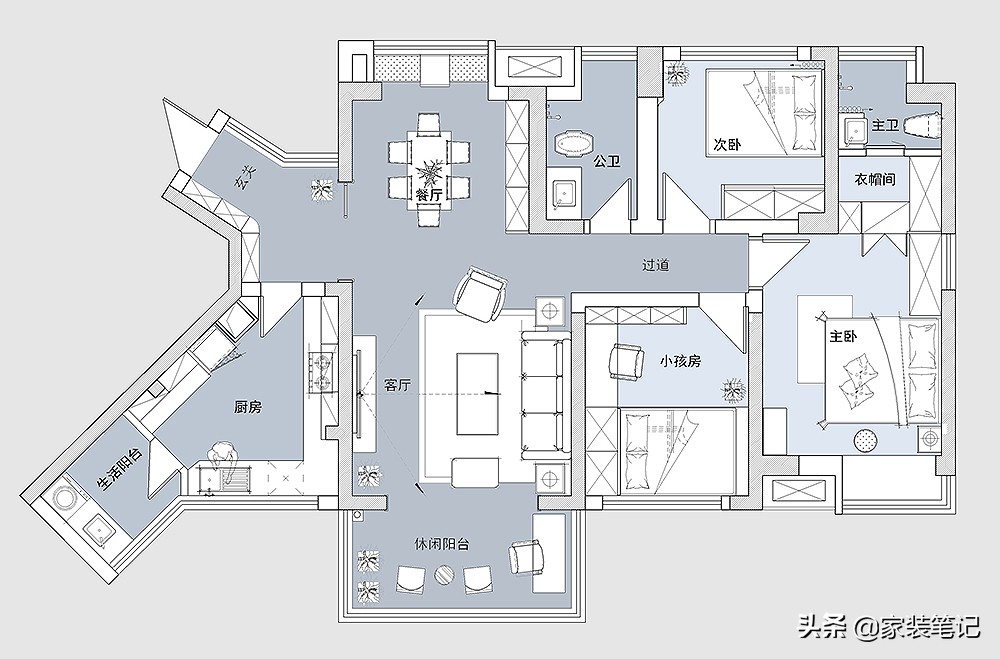 以前觉得美式很复杂,但是看了深圳夫妻的简美风后,改变了我想法