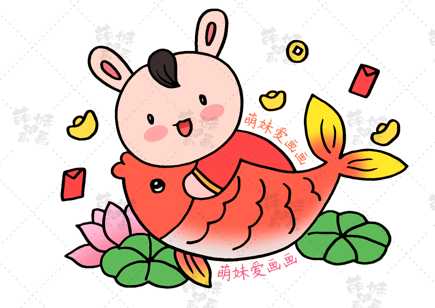 2023兔年手抄报,新年手抄报2023兔年简单好看