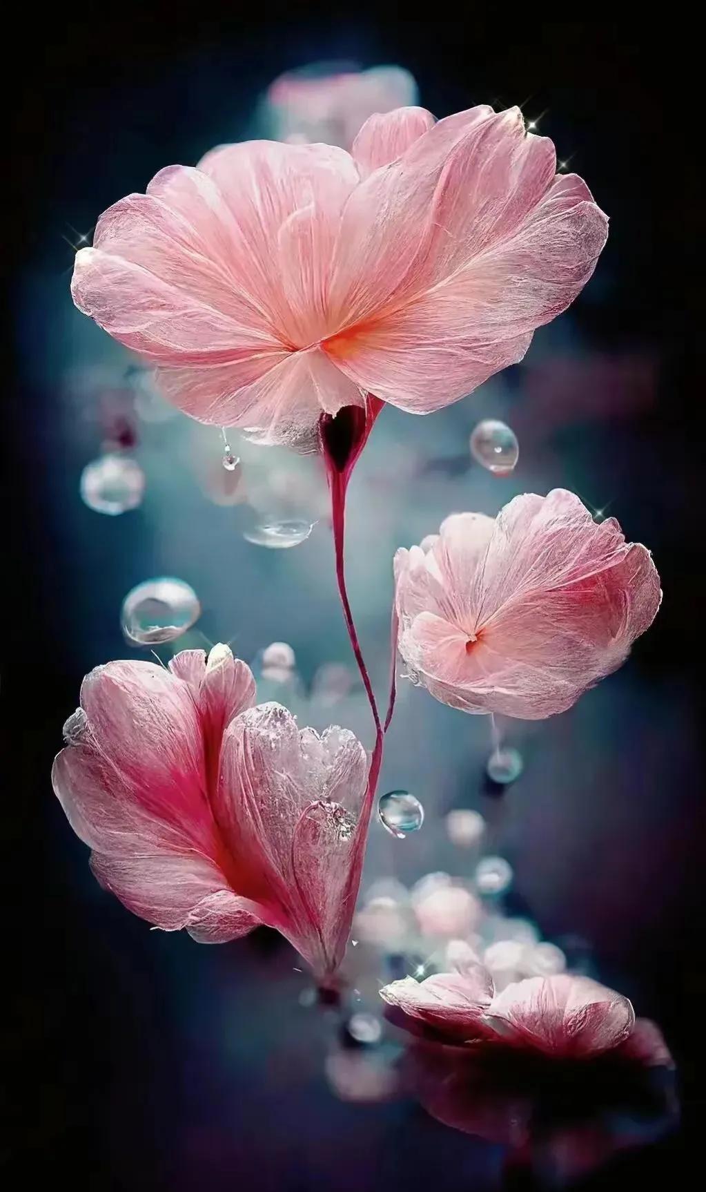 花朵盛开绚丽多彩让人赏心悦目,多姿多彩的花令人心情愉悦