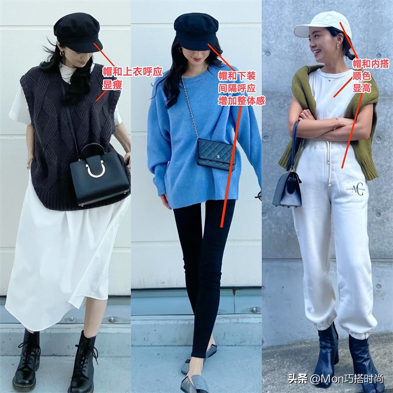 50岁女性戴什么样式的帽子减龄,适合没头发戴的帽子洋气减龄