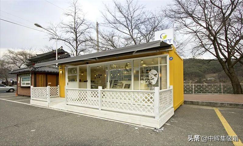 集装箱别墅咖啡馆,集装箱咖啡馆图片