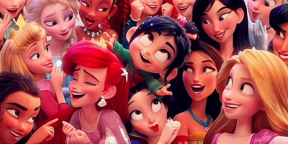 迪士尼动画中的东方风格公主,早期的迪士尼形象公主