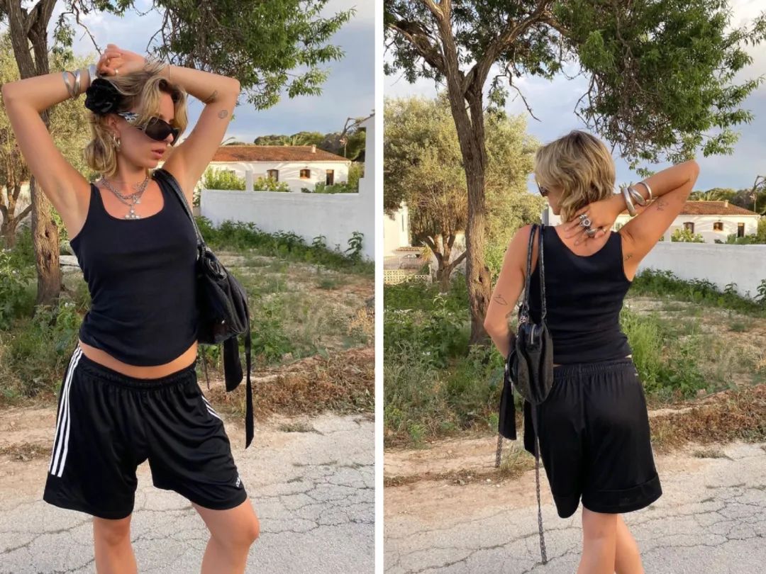 今年最流行的穿搭冬季短裤,时髦百慕大短裤穿搭