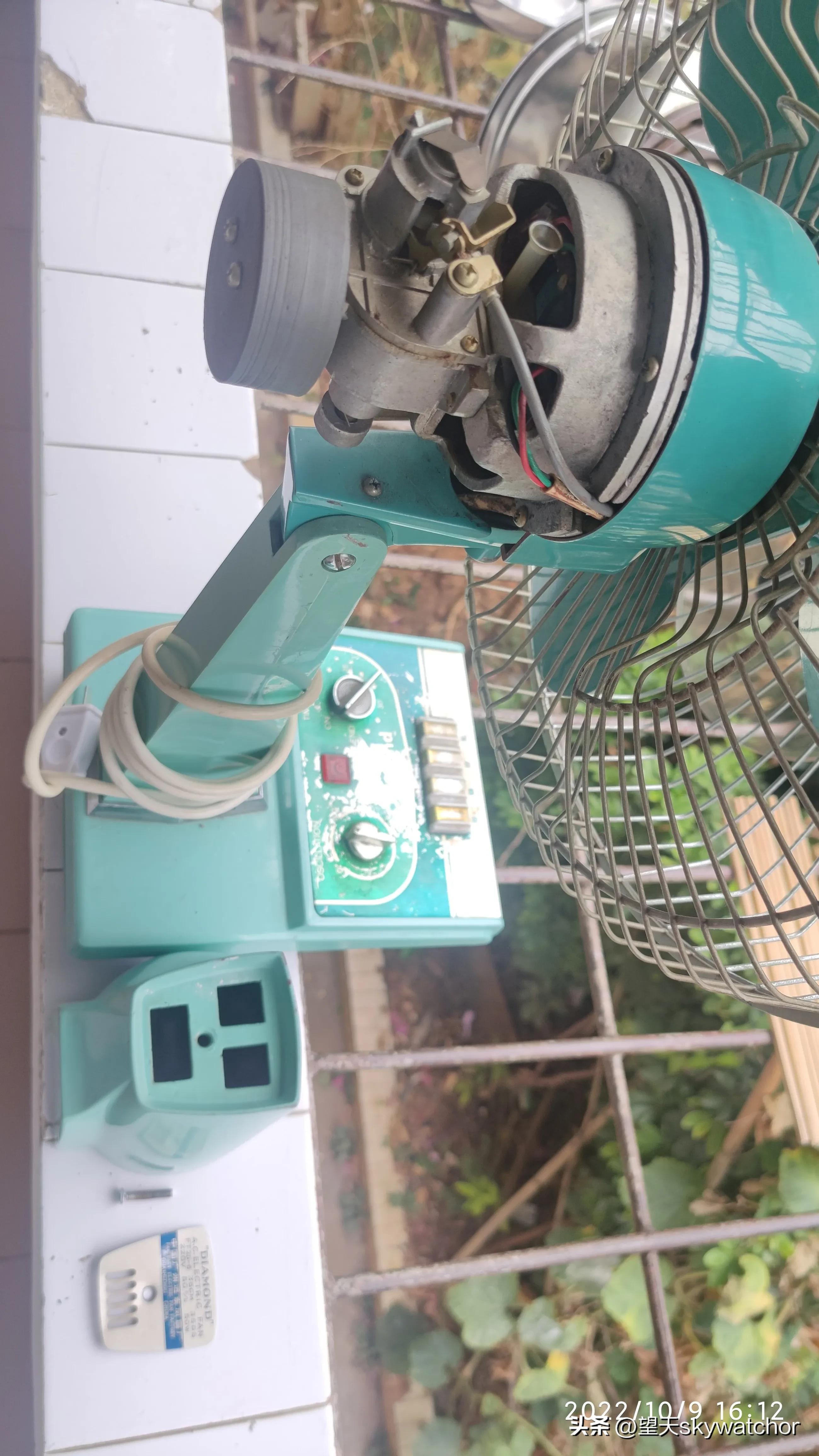 八十年代生产的钻石牌风扇鉴赏