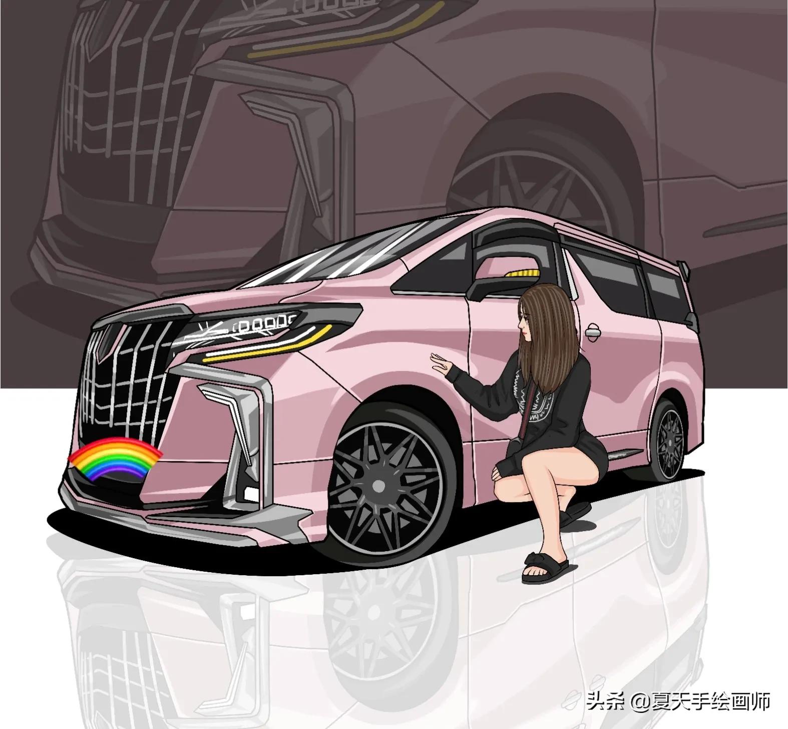 车漫画头像,车漫画头像教程