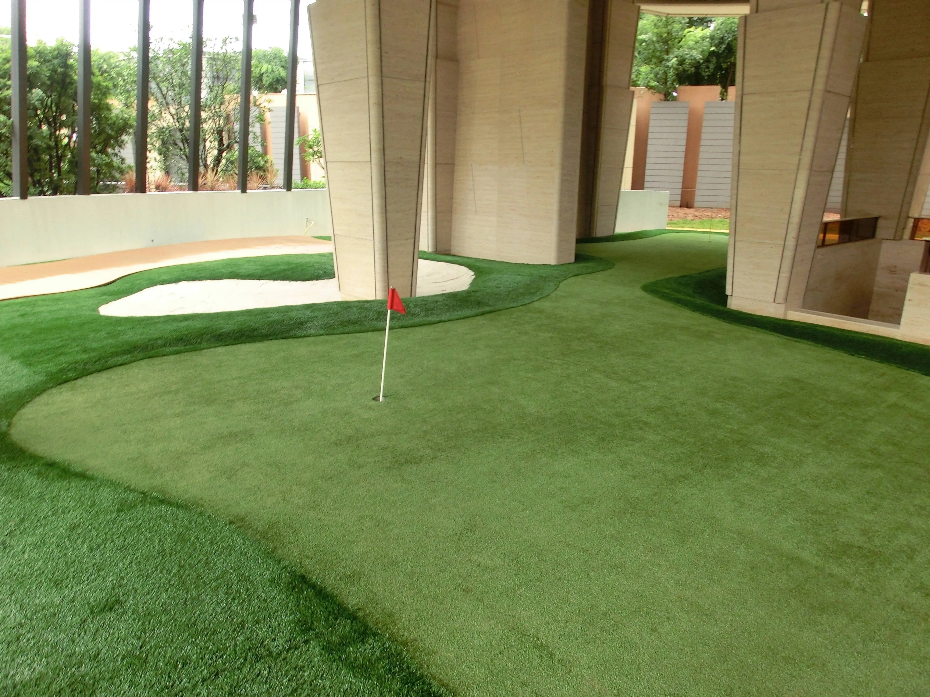 高尔夫果岭人造草坪多少钱,高尔夫草坪多少钱一平方