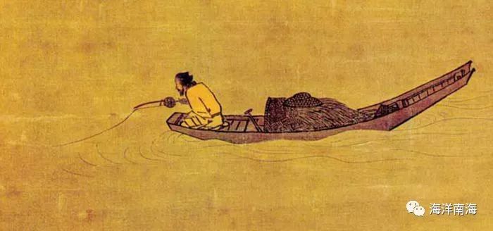 中国古代名画垂钓,古代名画垂钓