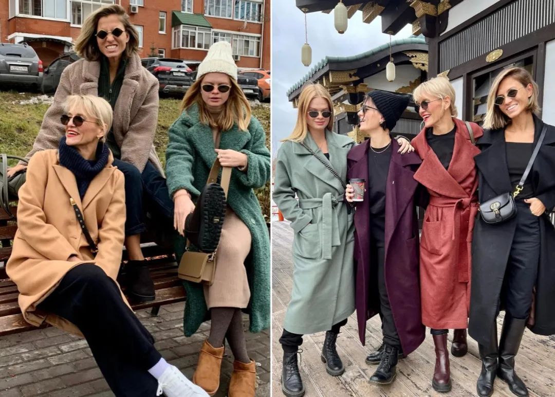 俄罗斯美女的时尚穿搭,俄罗斯美女穿女装