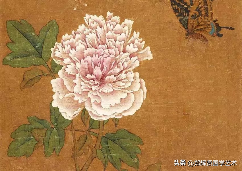 岁月千年鬓满霜,红霞天际远,蜂飞蝶舞醉花香