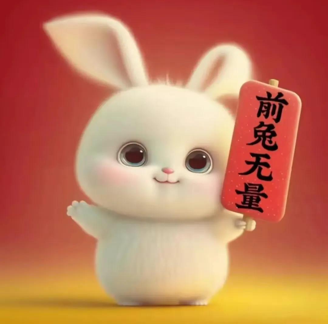 十二生肖兔子头像过年版,霸气兔子生肖头像