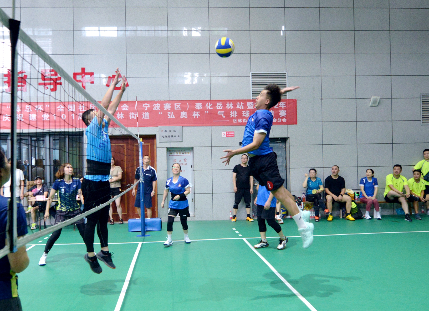奉化华夏气排球2024,浙江宁波气排球奉化桃花杯