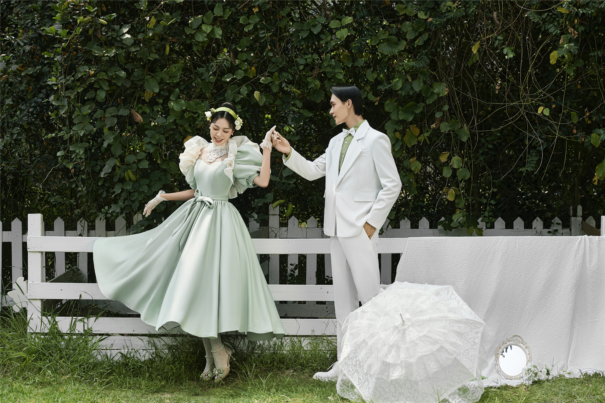 婚纱摄影工作室推荐海边,深圳婚纱照宝藏店