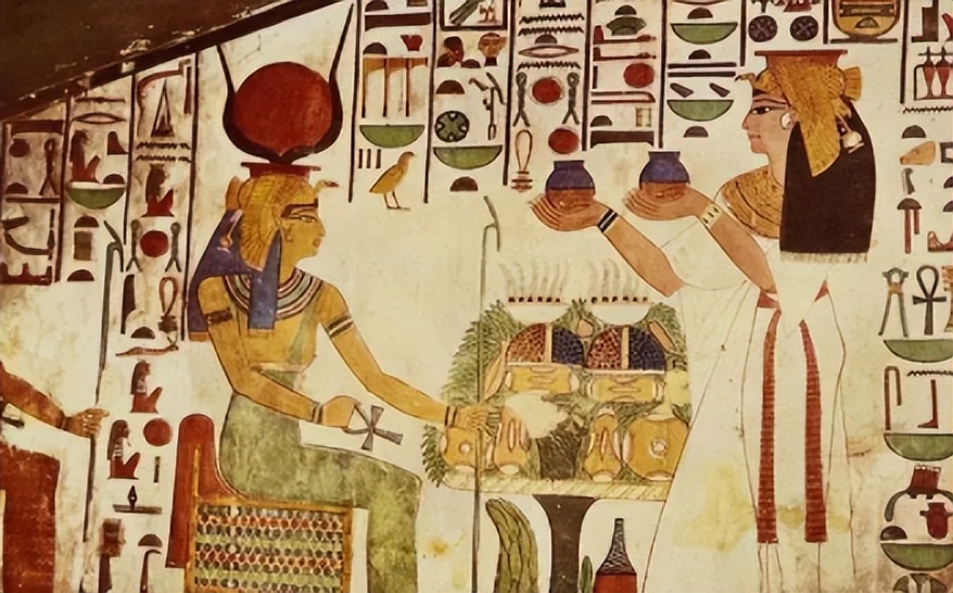 埃及文明绘画,古埃及的绘画最发达