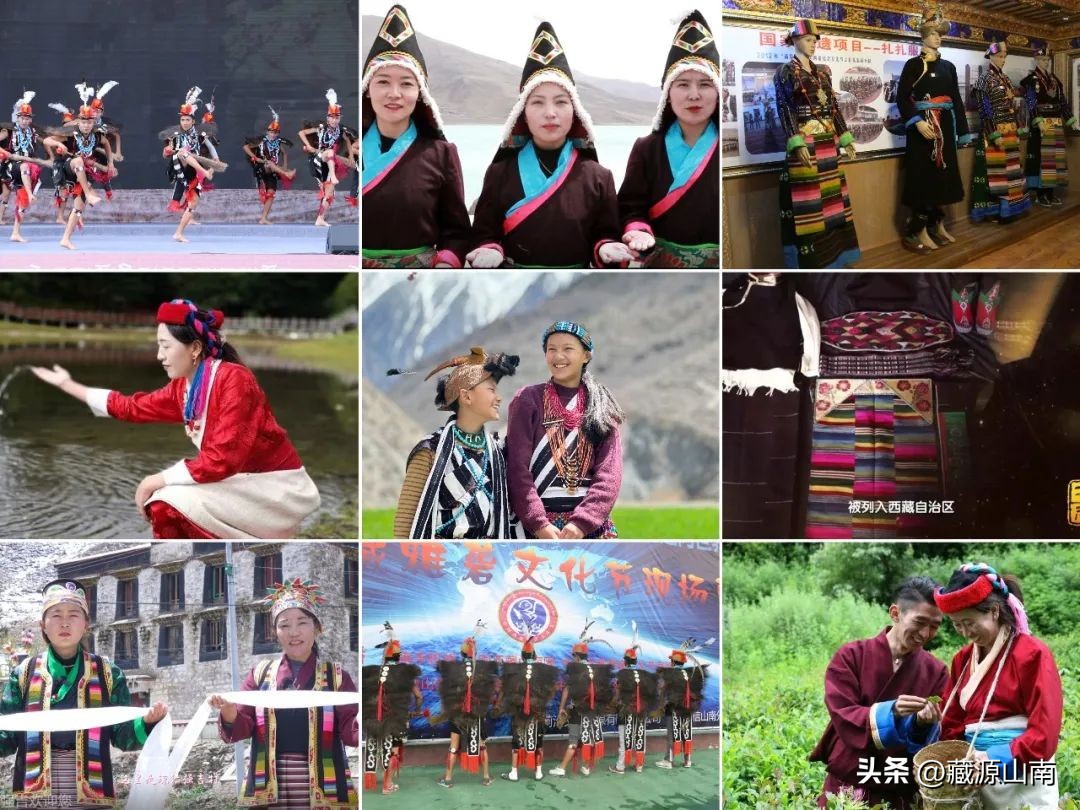 藏装山南民族服饰,民族风西藏服饰