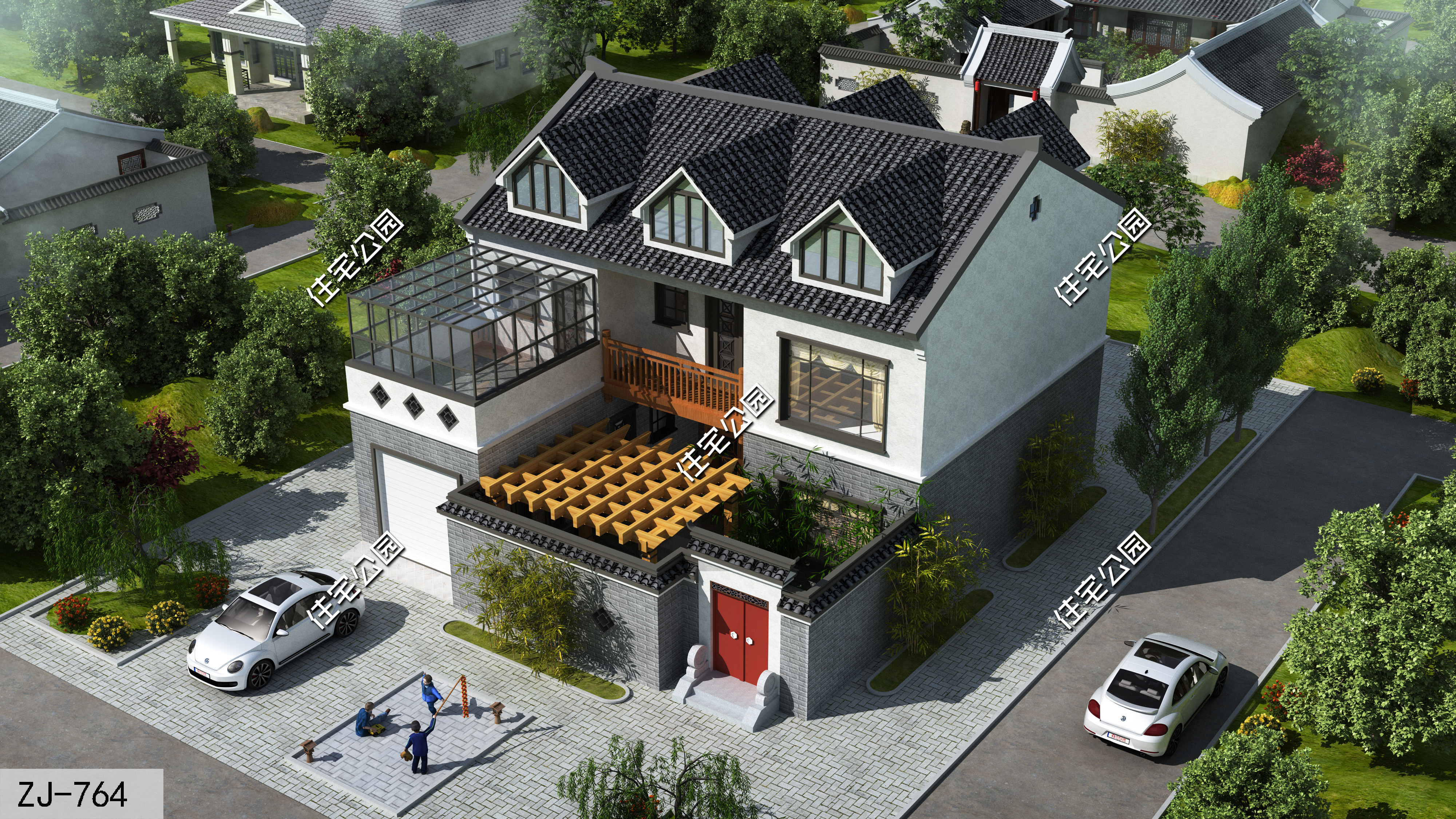 最实用农村二层自建房设计400平米,最实用农村二层自建房设计