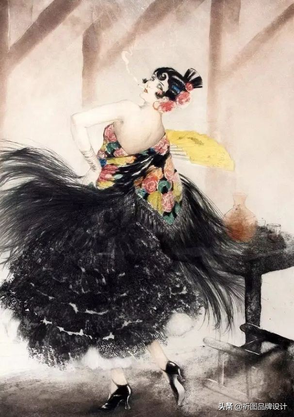 因为路边金发女郎而改变一生的油画家，他的人体油画定格18岁妻子