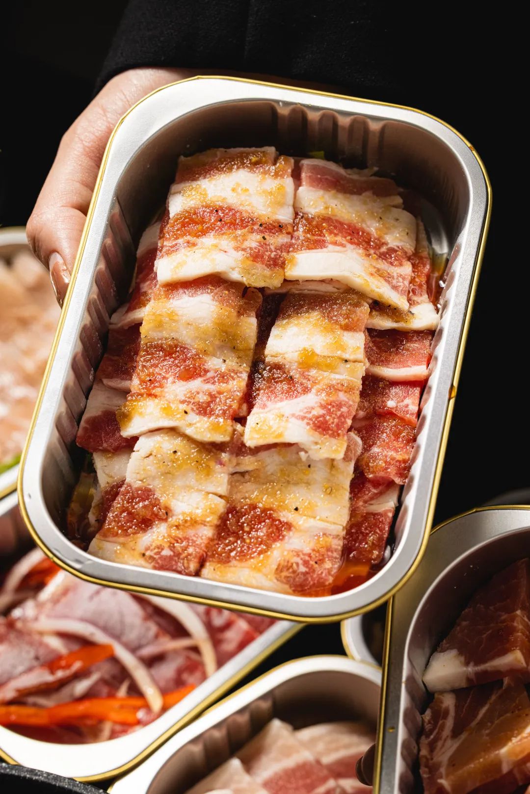 在家吃的烤肉火锅外卖,在家点烤肉外卖送锅