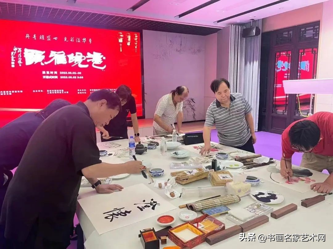 江浙沪皖海派绘画名家作品展,沪皖两地书画交流展在黄浦开展