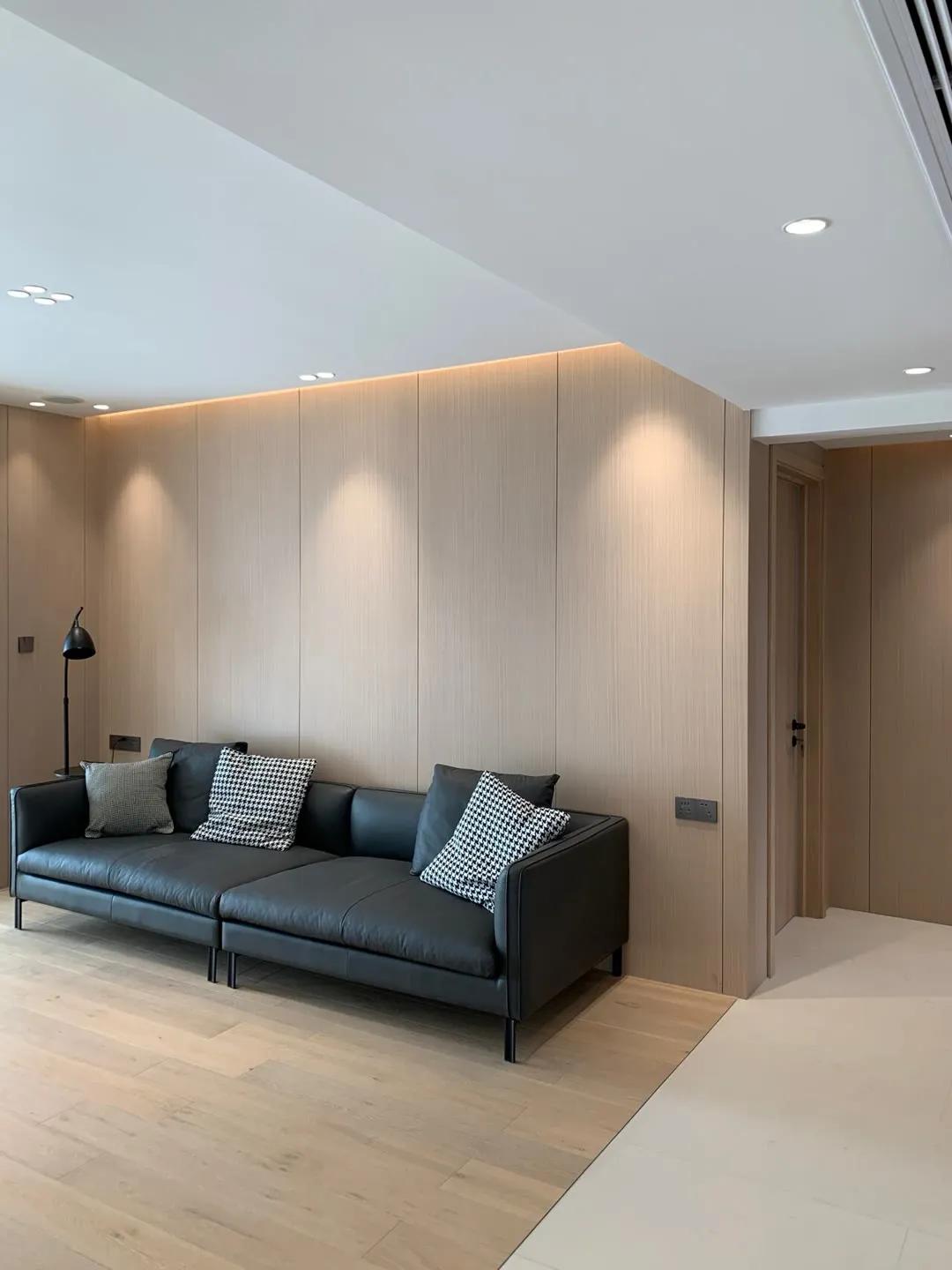 30平米木饰面门店装修效果图,2021木饰面板装修效果图