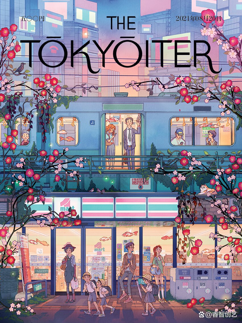 全球插画家名作,全球写实插画师作品