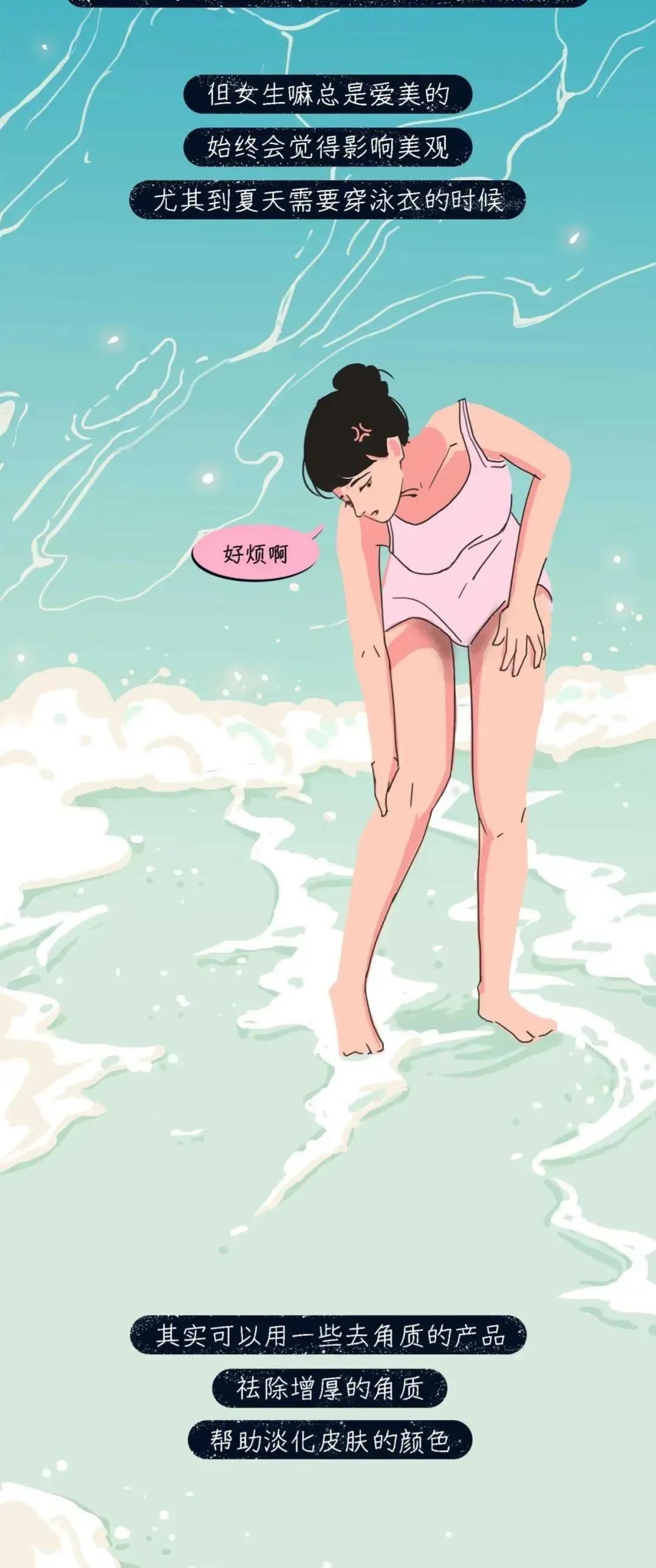 大腿两侧皮肤变黑是为什么呀,为啥女孩子大腿会淤黑