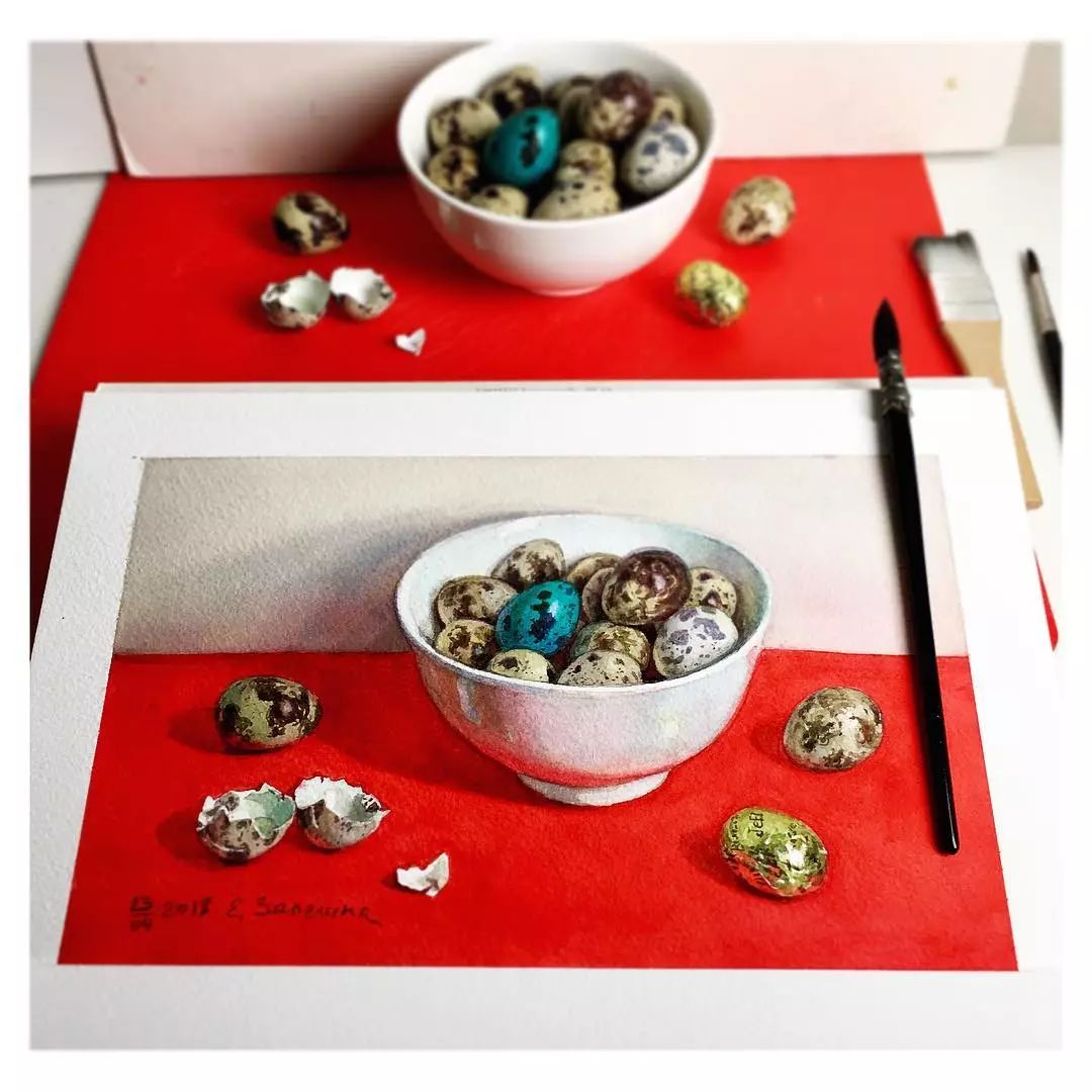 水彩画面脏？颜色单薄？不会调色，简单教程让你从小白变成大神