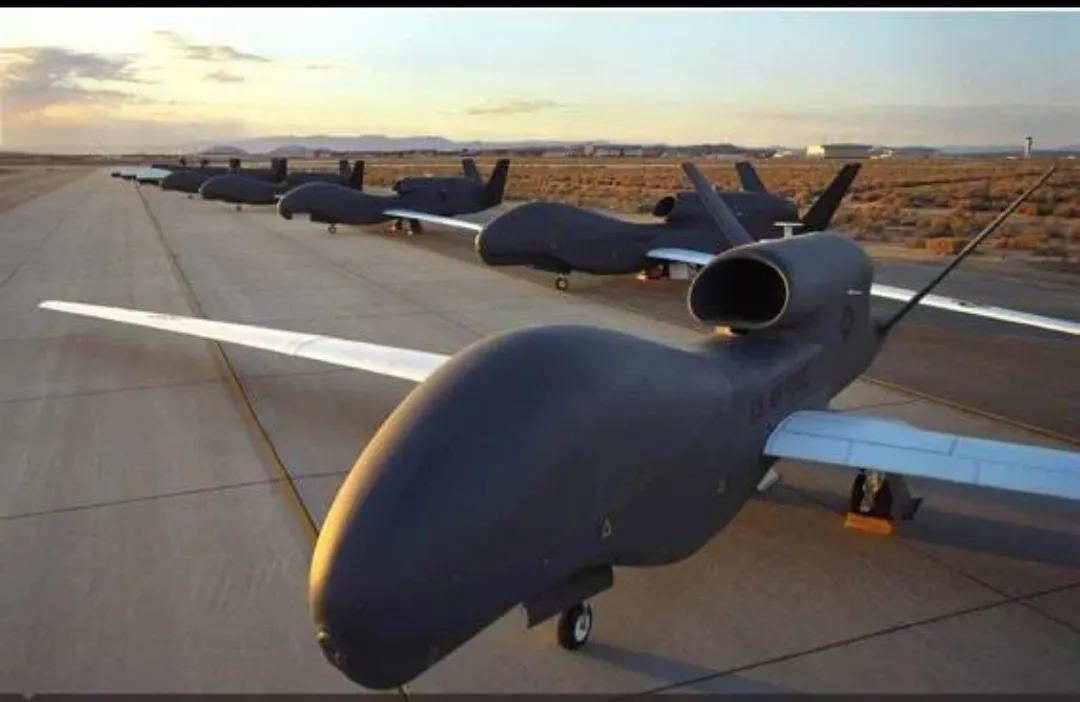 rq48全球鹰侦察无人机,rq4无人机