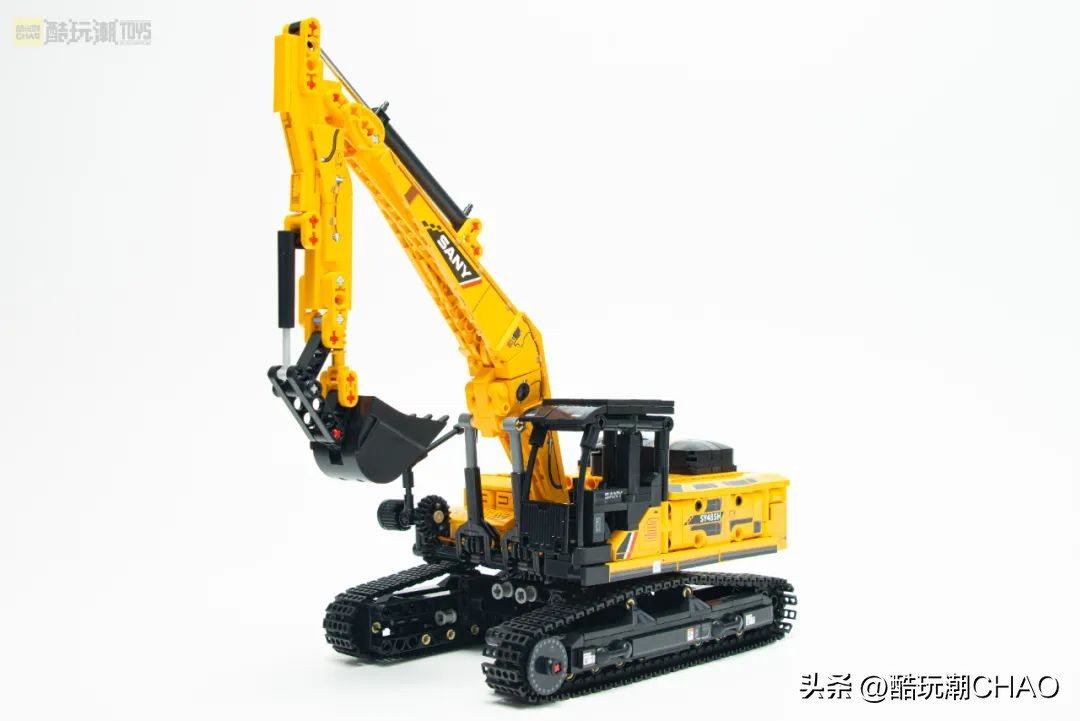 森宝积木三一重工系列拼搭视频,森宝积木三一重工吊车拼装视频