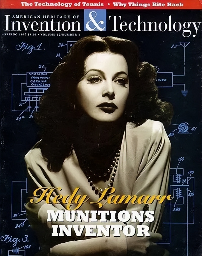 她是好莱坞第一位*星艳**，3.5亿卖出一个吻，却发明WiFi震惊世界