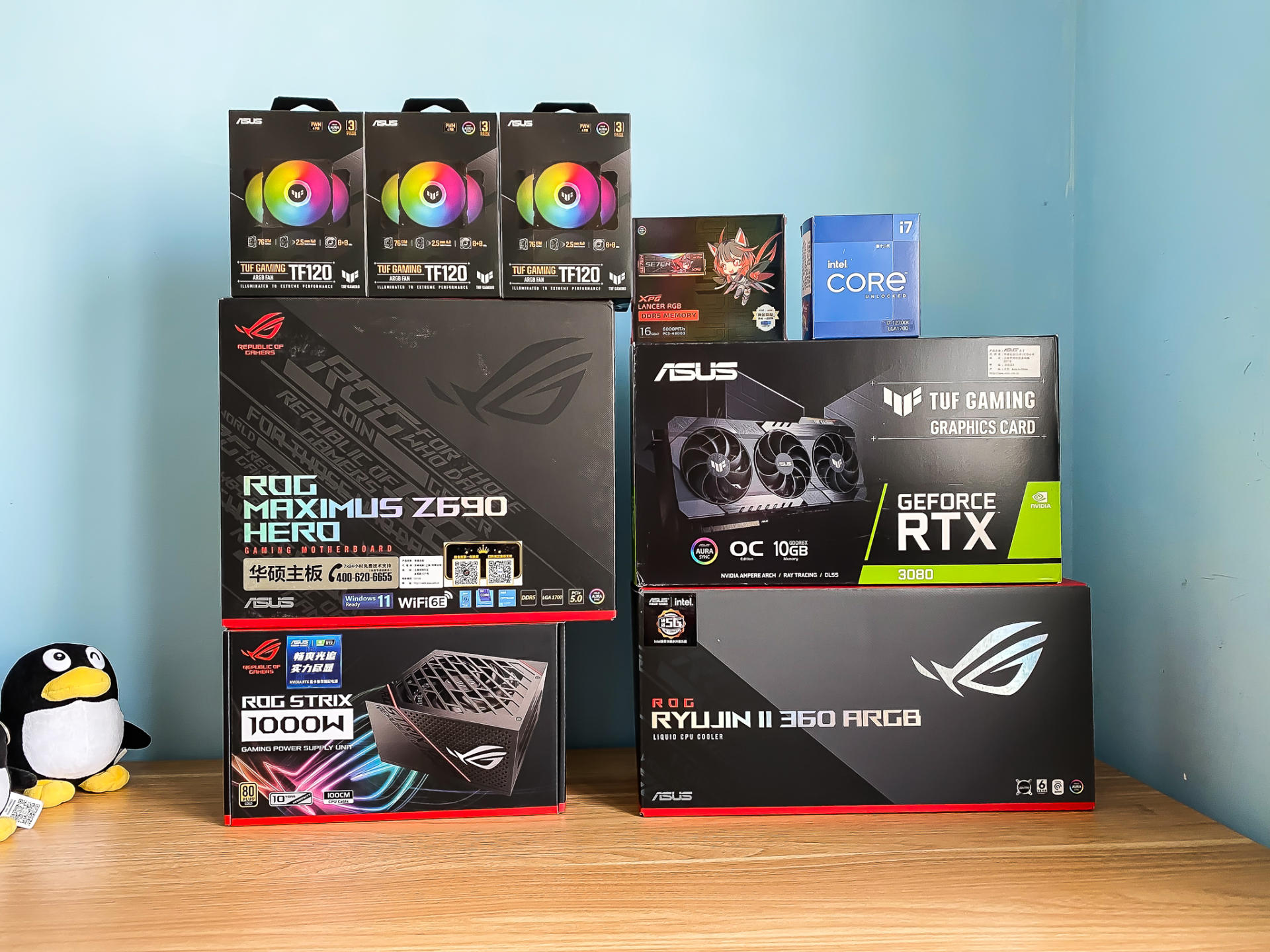 华硕tuf502机箱评测,tuf502弹药库风道布置教程