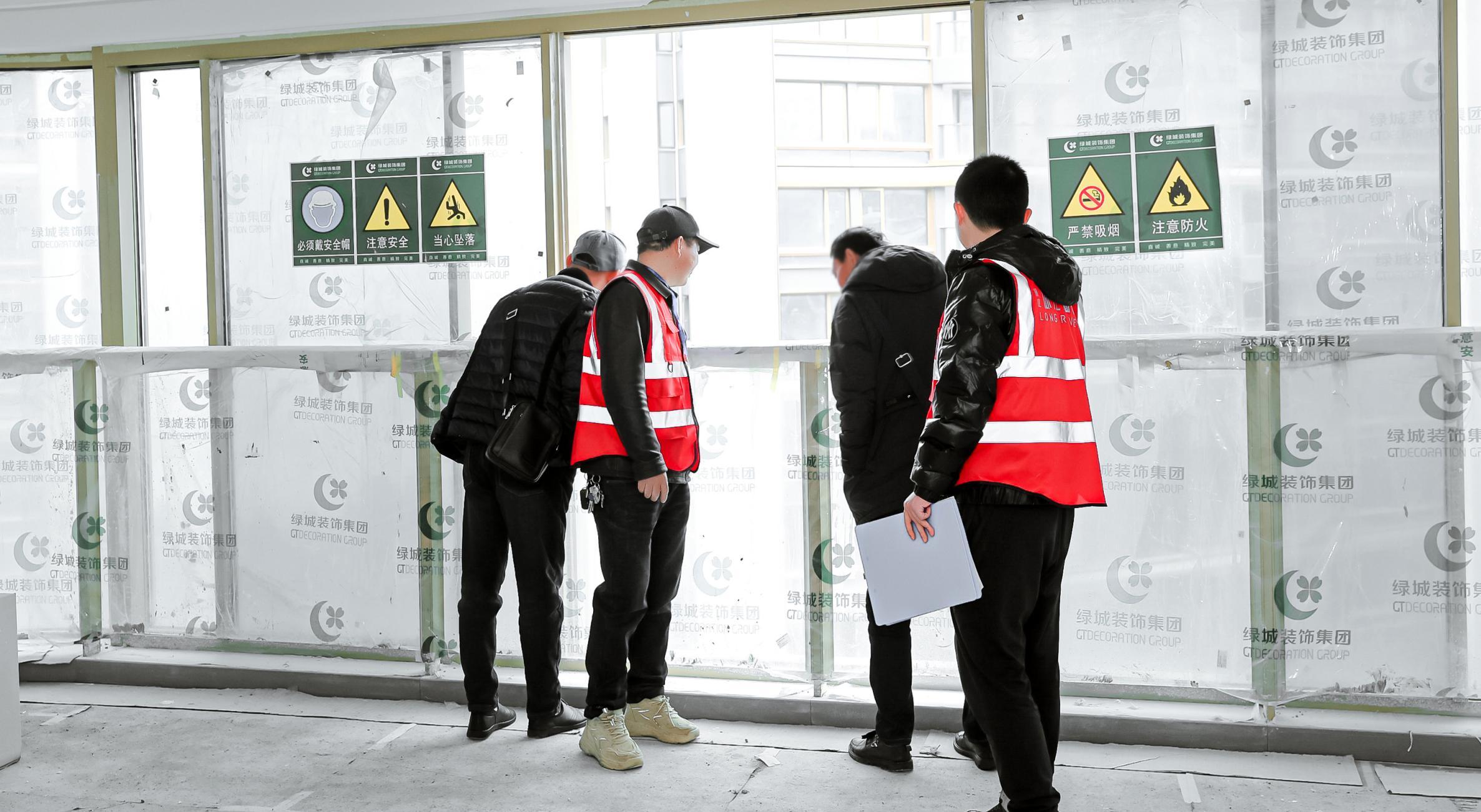 “精质”兑现力的信心保亿御江临风举行工地开放日