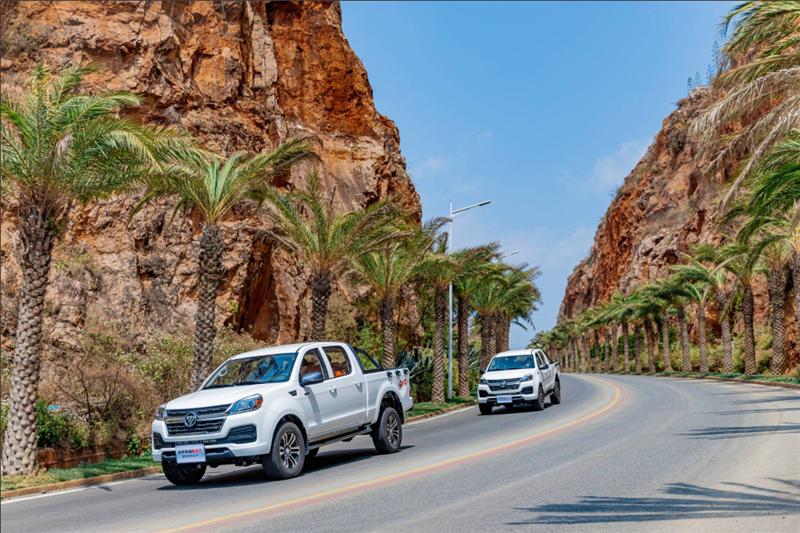 福田大将军皮卡康明斯,福田皮卡拓陆者自动挡试驾