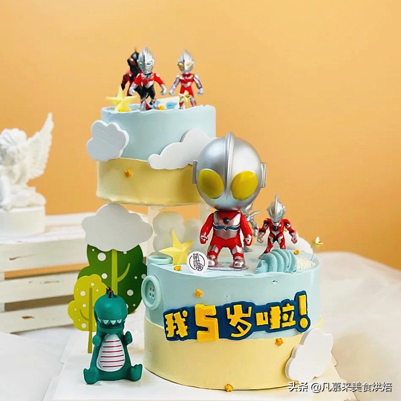 六一儿童节透明蛋糕盒子,六一儿童节蛋糕礼物