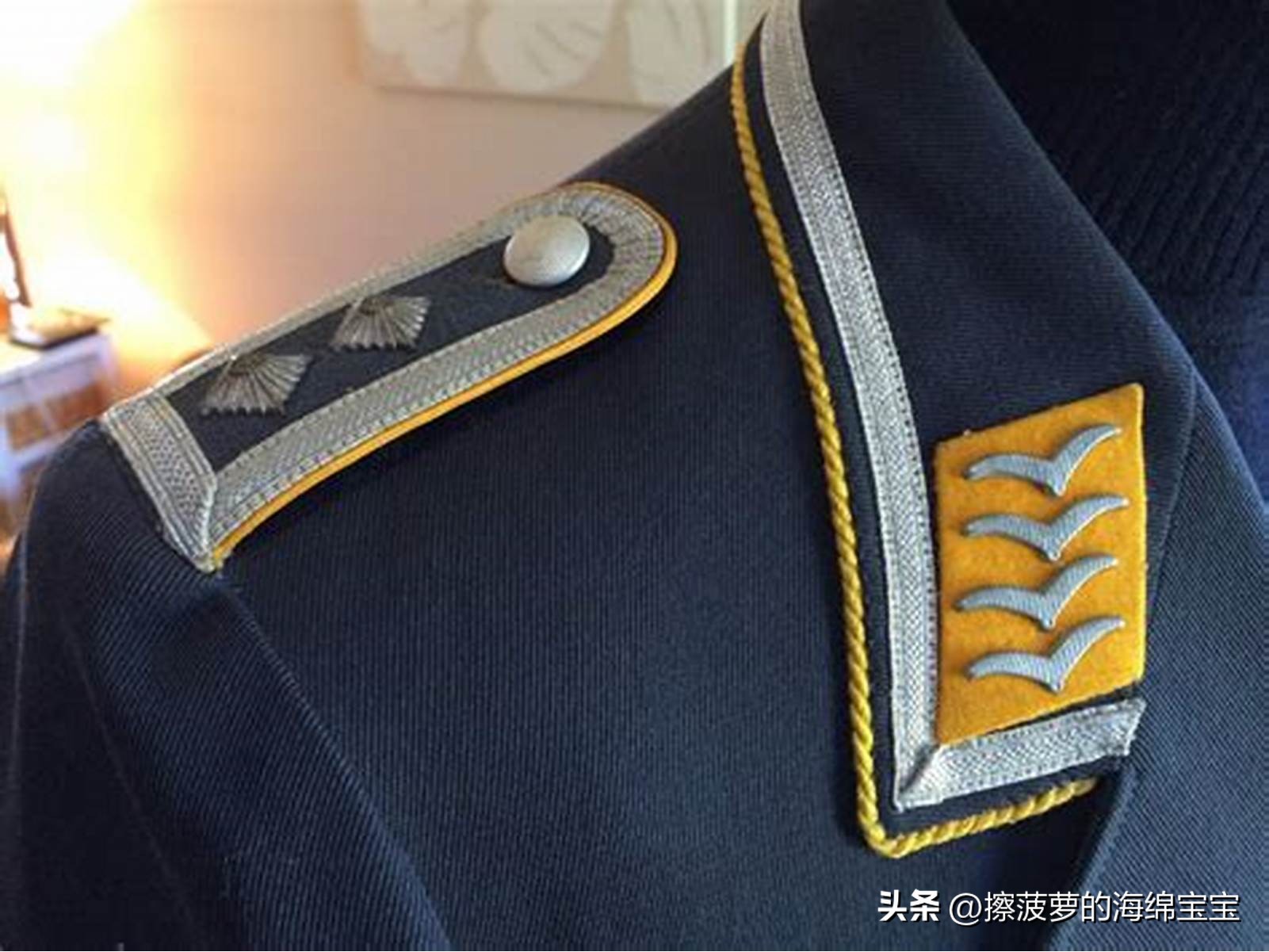 二战德国空军军衔标志,二战德国军衔级别对照表