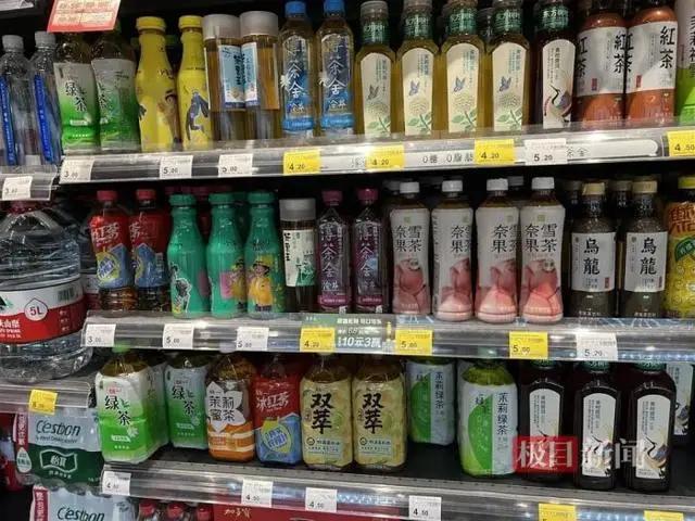 康师傅饮料超市零售价,武汉饮料价格上调