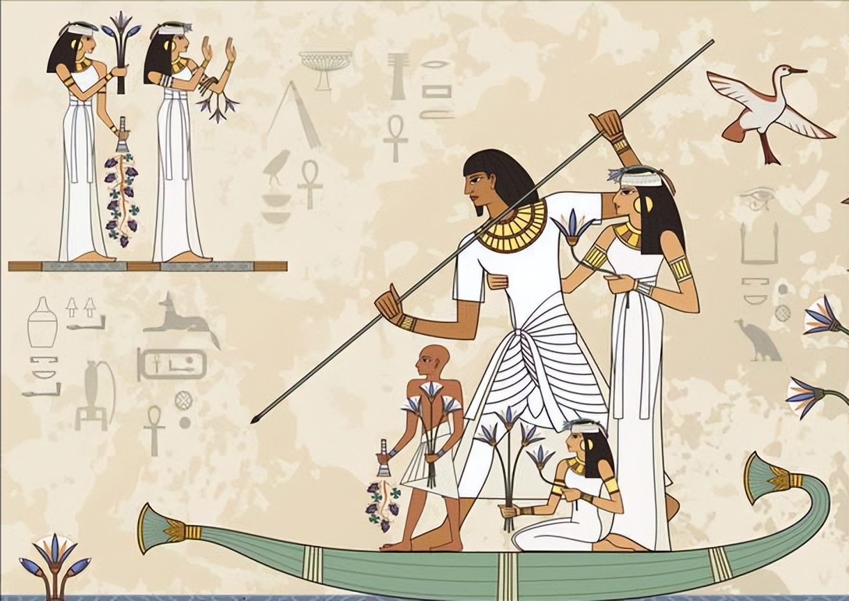 带你看懂古埃及绘画,古埃及绘画的特点是什么