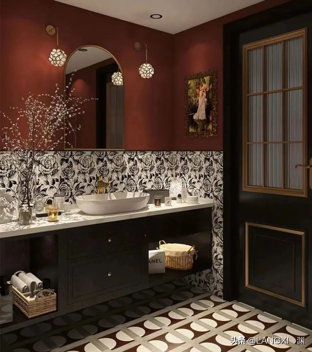 南洋复古风效果图设计元素,复古风的设计太有年代感了