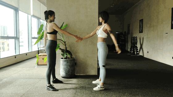 双人体能竞赛游戏,体能训练集体小游戏