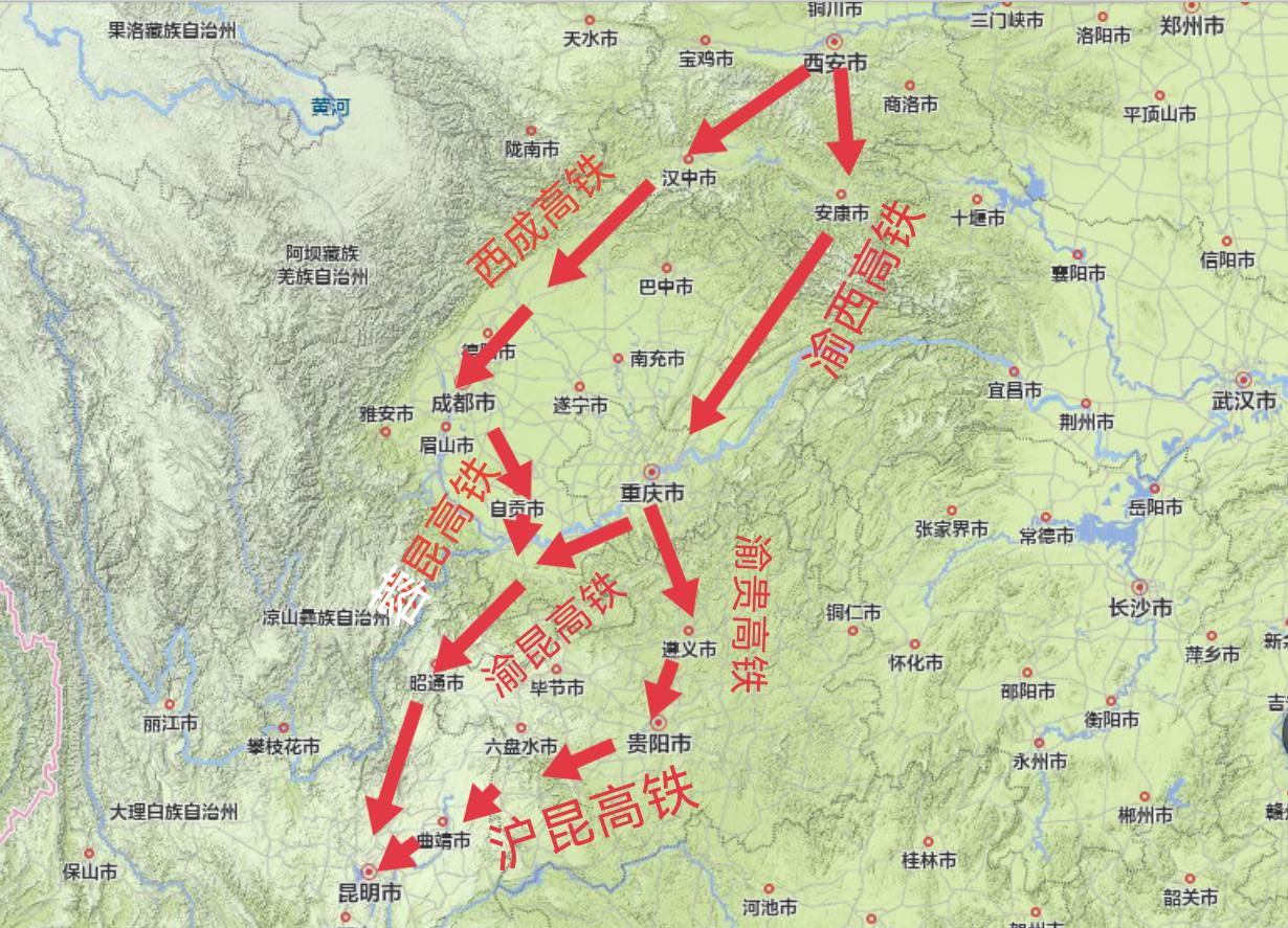 昆明到西安高铁途经站点,西安至南京高铁几个小时