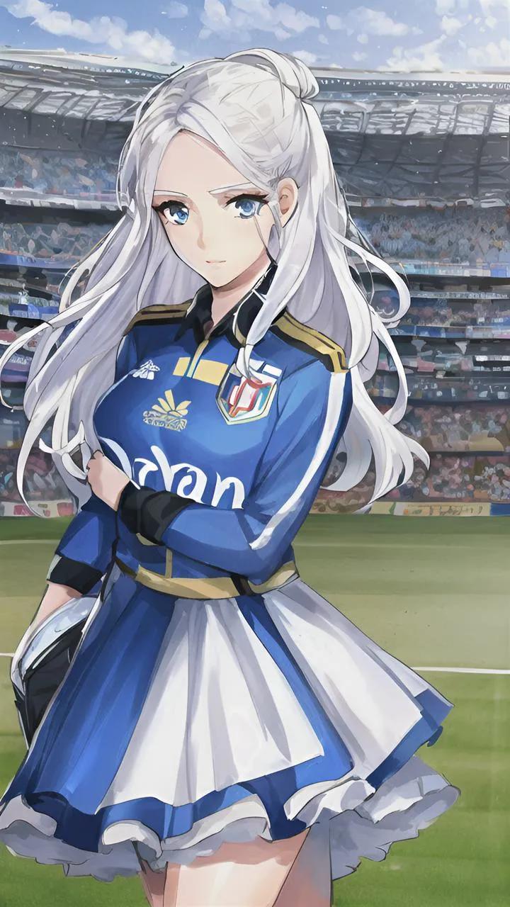 ai绘画足球视频,法国队ai绘画