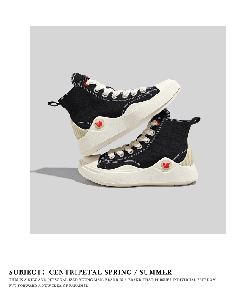 目前最火爆的几款帆布鞋,最近超火的国货帆布鞋男