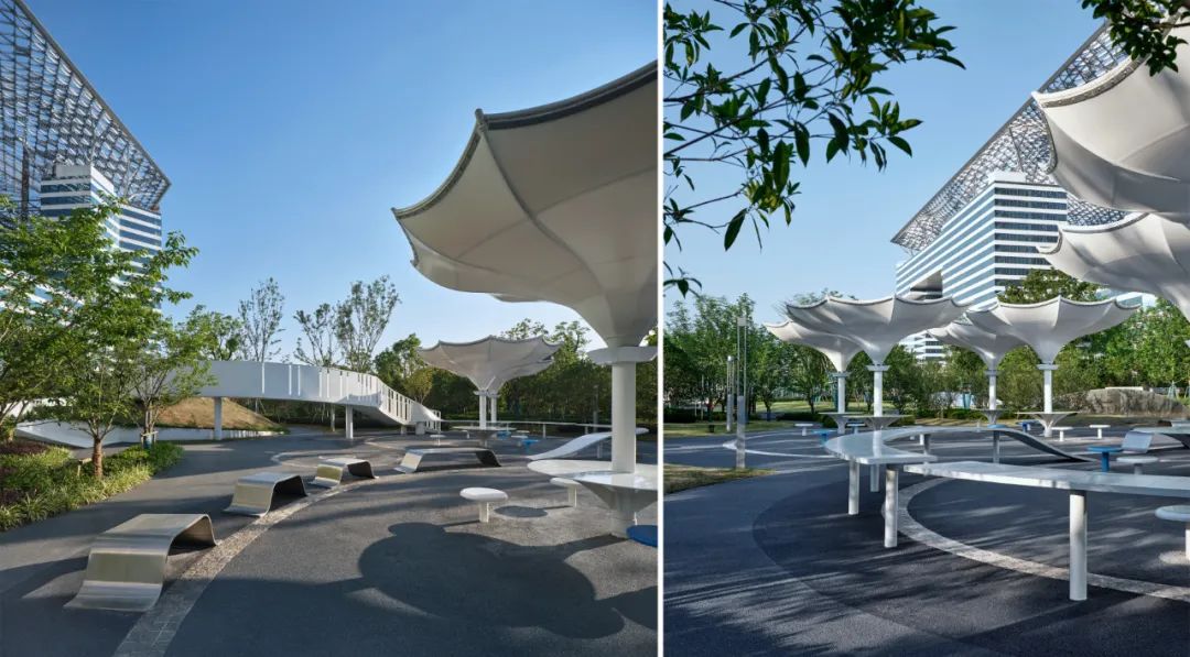 松江g60科创云廊旁边最美的公园,松江九亭g60科创云廊效果图