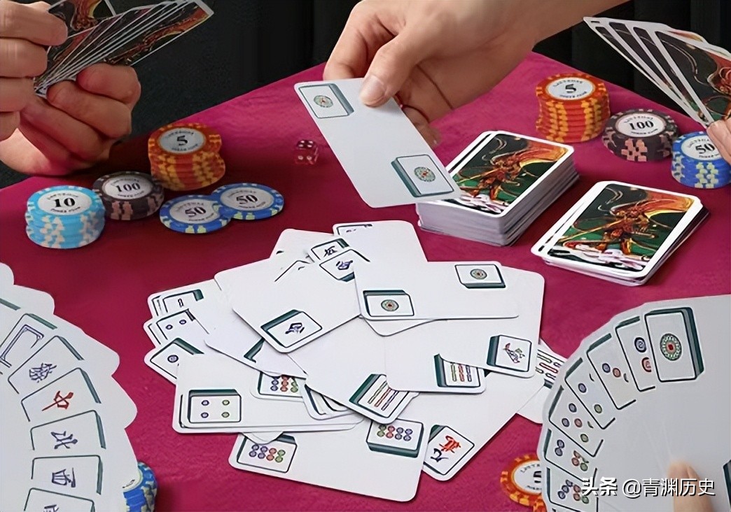 男子打麻将上瘾,小伙打牌上瘾