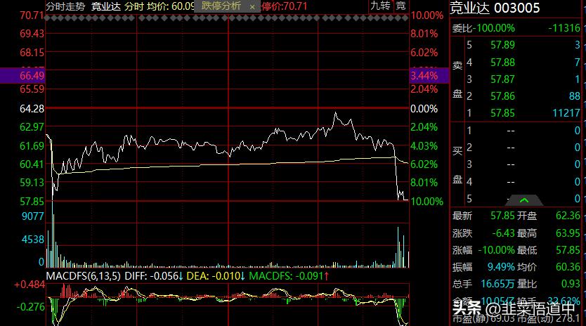 龙头跌停代表周期结束,龙头跌停第二天走势