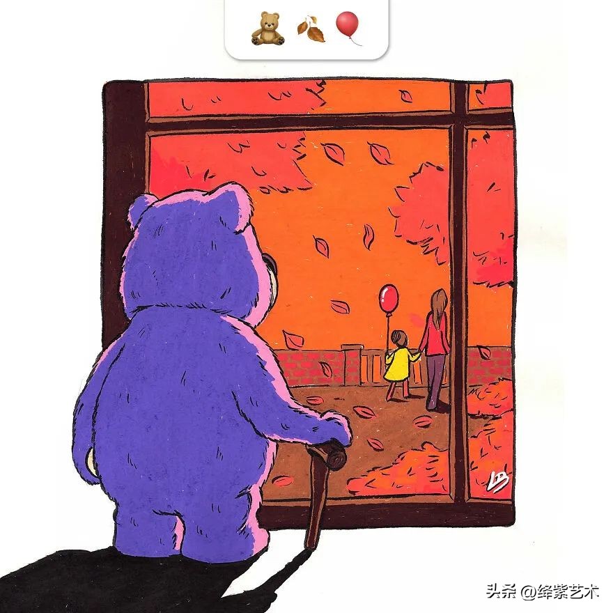 这组“符号”插画火了，你尽管出题，画不出来算我输