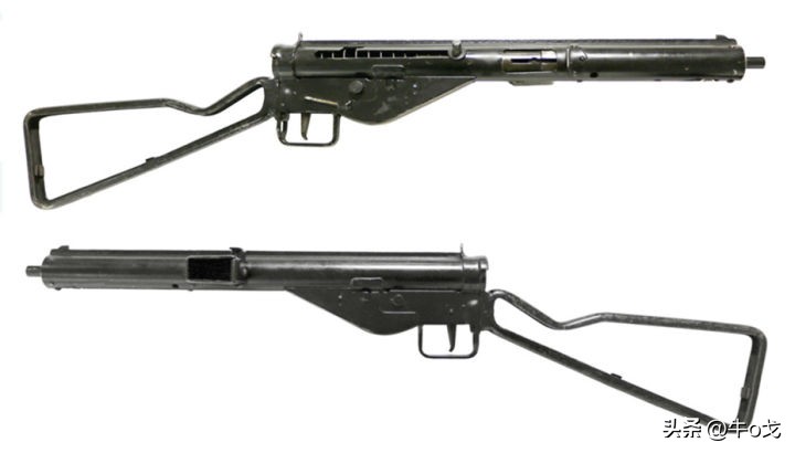 乐高司登冲锋枪,司登冲锋枪结构图