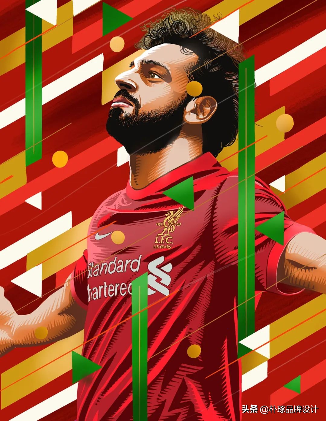 足球运动员手绘图,足球运动员海报设计